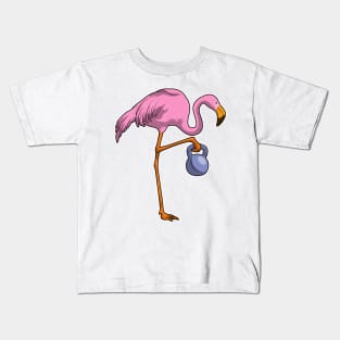 Flamingo Fitness Sports Kids T-Shirt